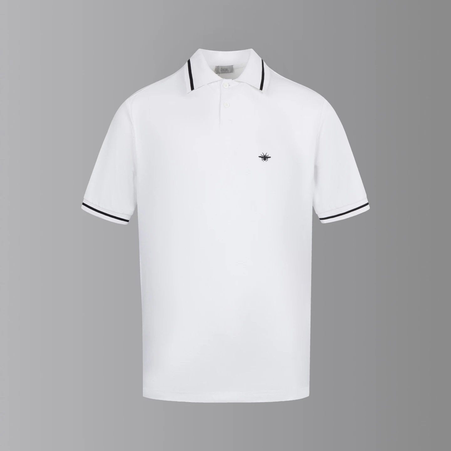 Dior T-shirt Little Bee on Chest logo Embroidery POLO Shirt Lapel Short Sleeve25ss New Unisex Summer Short Sleeve OS Loose T Business Half Sleeve Shirt Plus Size T-Shirt