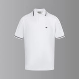 Dior T-shirt Little Bee on Chest logo Embroidery POLO Shirt Lapel Short Sleeve25ss New Unisex Summer Short Sleeve OS Loose T Business Half Sleeve Shirt Plus Size T-Shirt