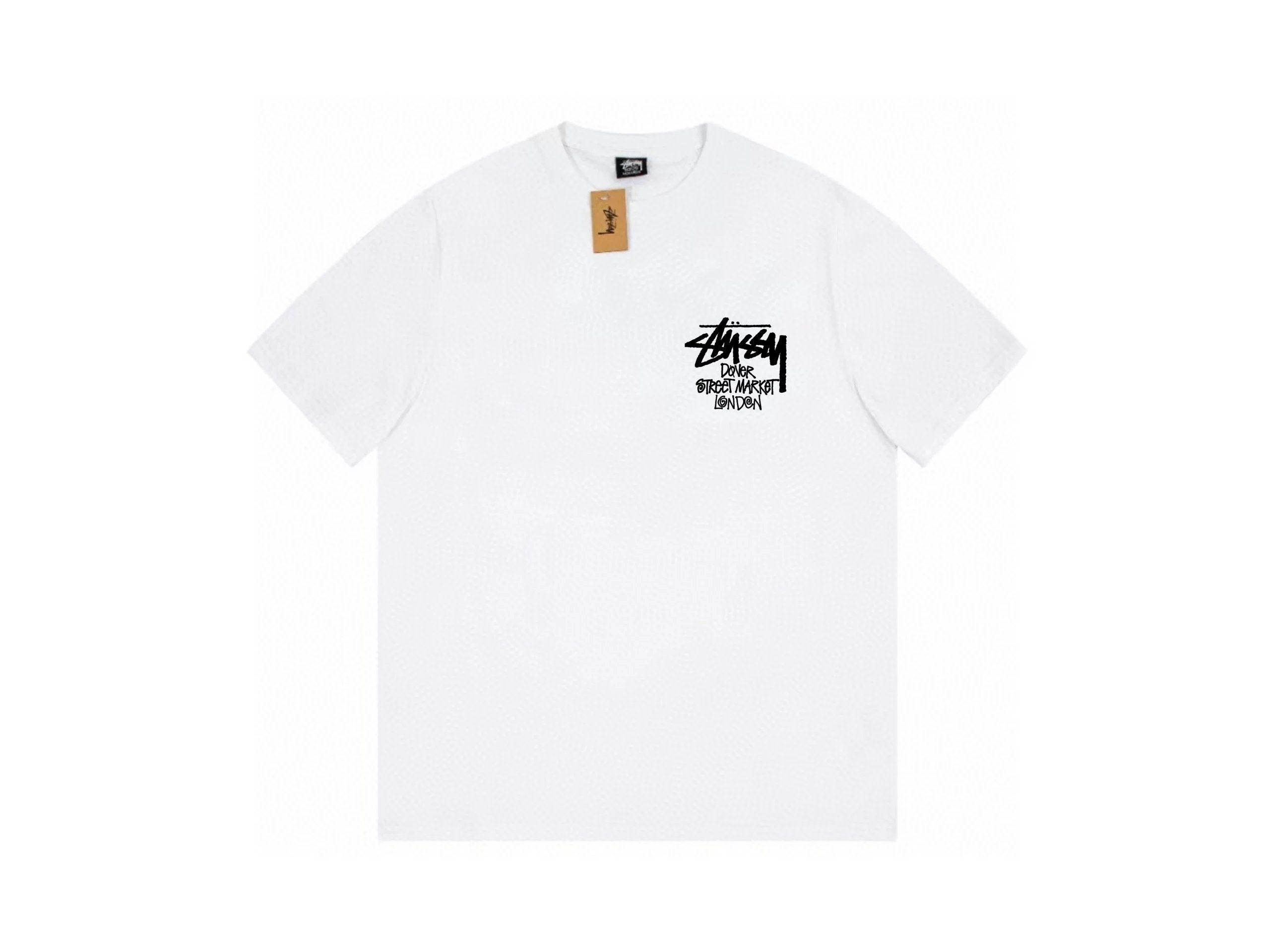 Stussy T-shirt Top Version Classic Basic logo Printed round Neck Loose Summer Couple Short Sleeve T T-shirt Fashion