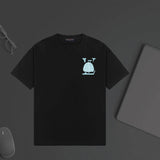 Louis Vuitton LV T-shirt Chest Pattern Print logo round Neck Short Sleeve25ss New pure cotton T Unisex T-Shirt OS Drop Shoulder Loose Fit Base Shirt Top T-Shirt Short Sleeve