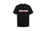 Balenciaga T-shirt Ghost logo Letter Crew Neck Short Sleeve Pure Cotton T Unisex T-Shirt OS Loose Fit Base Shirt Summer New Casual Simple T-Shirt