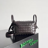 Bottega Veneta Women's Bag Top version 【Original Surrogate Shopping Grade】24New Classic Woven Handbag Folding One-Shoulder Crossbody Women's Bag Continuation Loop Small Size Handbag Camera Bag Portable Crossbody New Women's Bag/Cubic Bag Box Bag New Woven