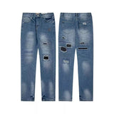 Gallery Dept Jeans High Quality Water Washed Hole Stitching Jeans GD