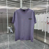 Balenciaga T-shirt Front and Rear Letter Printing logo round Neck Short Sleeve25ss New Pure Cotton Unisex Style T Casual T-Shirt Base Layer Shirt OS Loose Fit Half Sleeve Top Plus Size