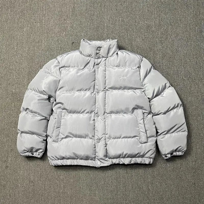 Corteiz Down Jacket/Vest American Style Hip Hop Stand-up Collar Cotton-Padded Coat Autumn and Winter Loose Couples Coat