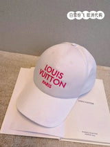 Louis Vuitton LV Hat Hat Alphabet Peaked Cap Sun Hat Baseball Cap for Women