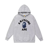 Bape Hoodie 2024Autumn and Winter New Japanese Fashion Brand Pullover plus Size Loose Hoodie Male and Female Couples Wear Teen Fashion Brand Sweater-CY