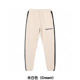 ESSENTIALS Sweatpants Top Tested California Limited Double Line Side Patchwork Stripes Trousers Sweatpants