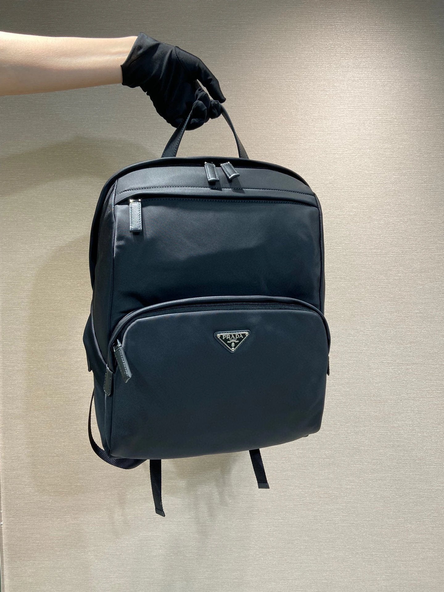 PRADA Bag Top version Recycled Nylon Multifunctional Backpack School Bag Backpack Sports Bag Travel Bag School Bag Travel Bag Men's and Women's Bags Bag2VZ104