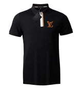 Louis Vuitton LV T-shirt Chest Letters logoPOLO Short Sleeve Turn-down Collar Shirt Unisex Summer Loose Fit T Business Commuter Short Sleeve Shirt Plus Size