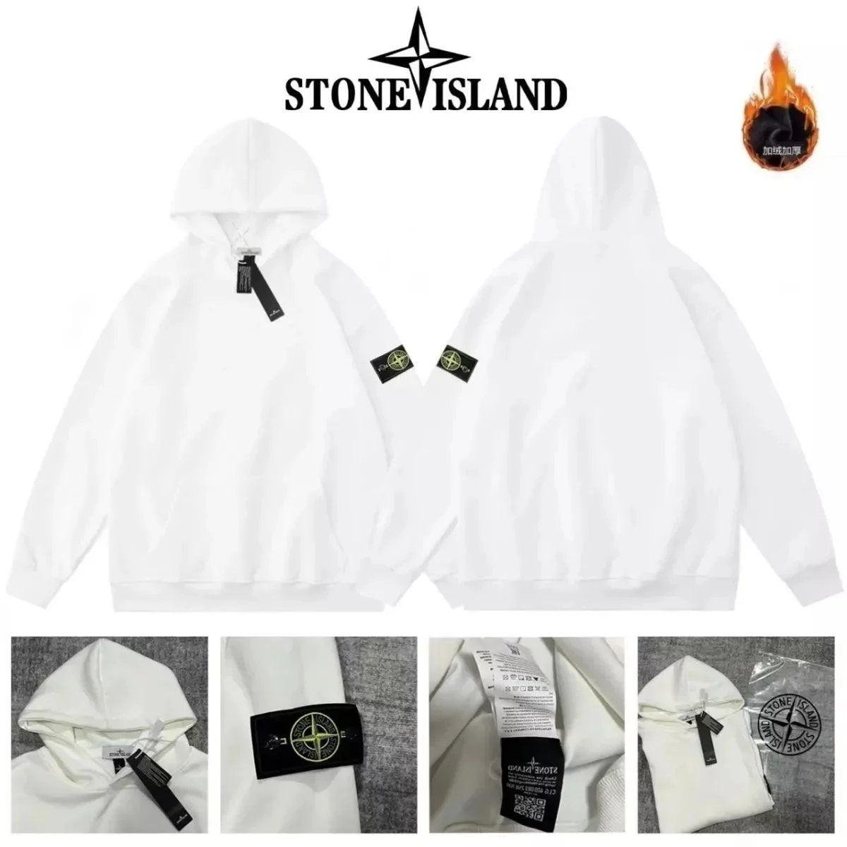 Stone Island Hoodie High Street Fashion Brand Long Sleeve T T-shirt Sweater1-40