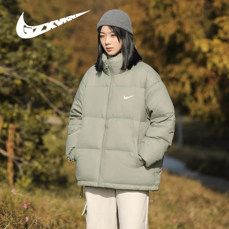 Nike Jackets 2024Winter down Jacket Sports Travel Mountaineering Warm Couple Coat Women