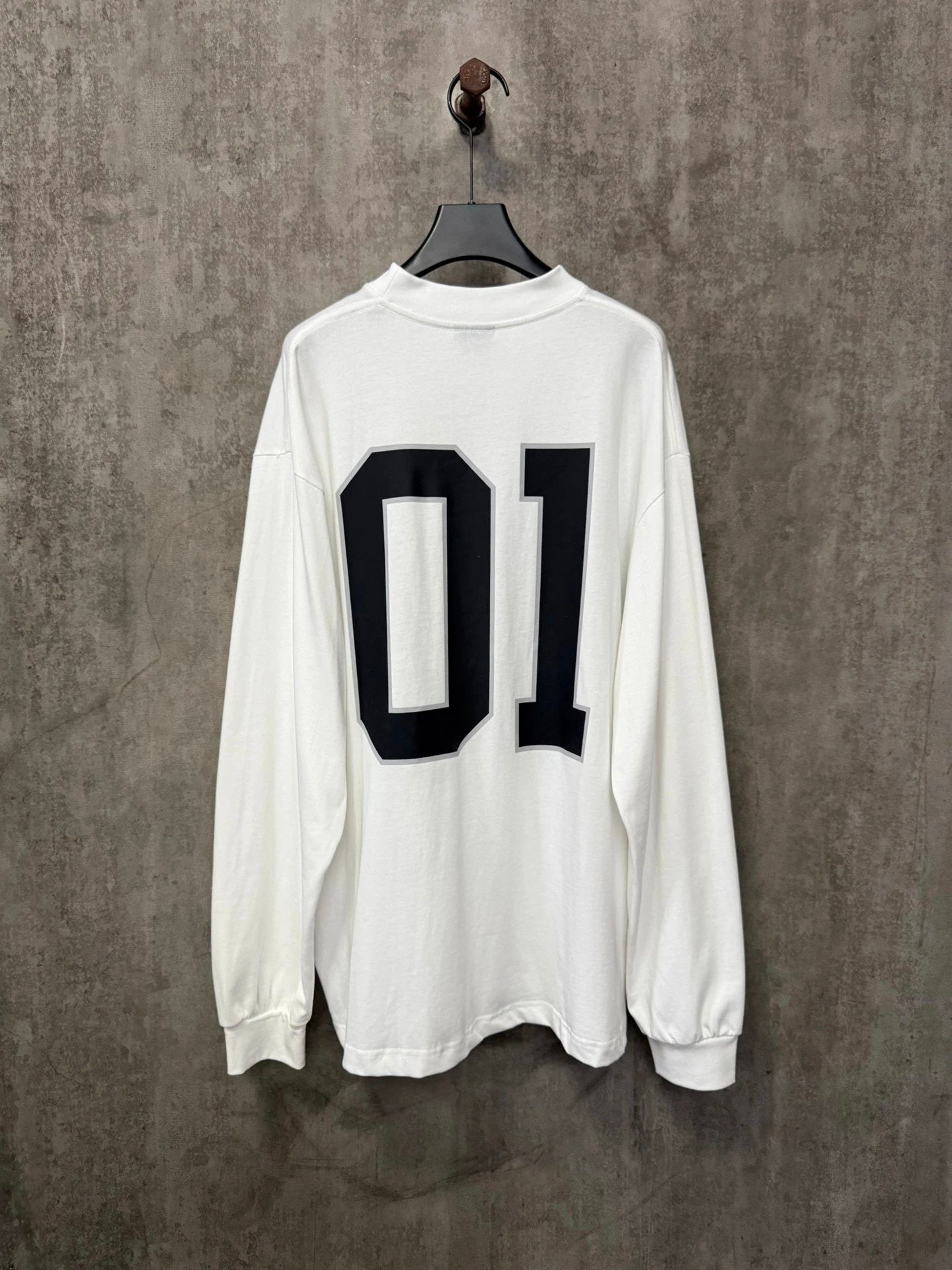 Balenciaga Hoodie 25ss Basketball Series01Long Sleeve Crew Neck Sweatshirt Unisex Loose Fit Versatile