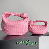 Bottega Veneta Women's Bag Top version 【Super Edition Counter Synchronization】23Early Spring New MINIJODIE Knotted Bag hobo Bag Genuine Leather Hand-Woven Bag Clutch Shoulder Bag Crossbody Bag Dinner Bag Jodie Tote Underarm Bag hobo Women's Bag Jodie Dump