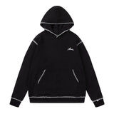 Amiri Hoodie 2024Autumn and Winter New Embroidered Line Letter Pattern Hooded Sweater for Men and Women