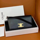 Celine women's bag Top version 【Ceiling Level】2022Autumn and Winter New Underarm Bag trapezetriomphe Retro Arc De Triomphe Underarm Bag Clutch Shoulder Bag Genuine Leather Bag Women's Bag