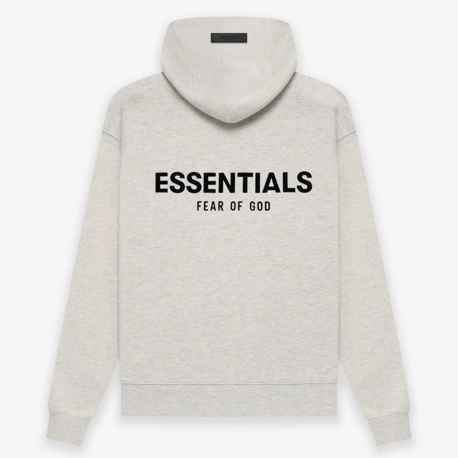 ESSENTIALS Hoodie Top Version Season 8 Double Line High Street Flocked Printed Hoodie Sweater Fashion