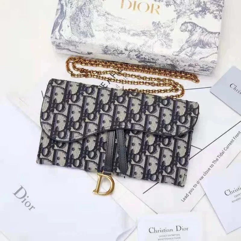 Dior Women's Bag Top version Saddle Bag Series Crossbody Bag Shoulder Bag Coin Purse S5614Women's Bag