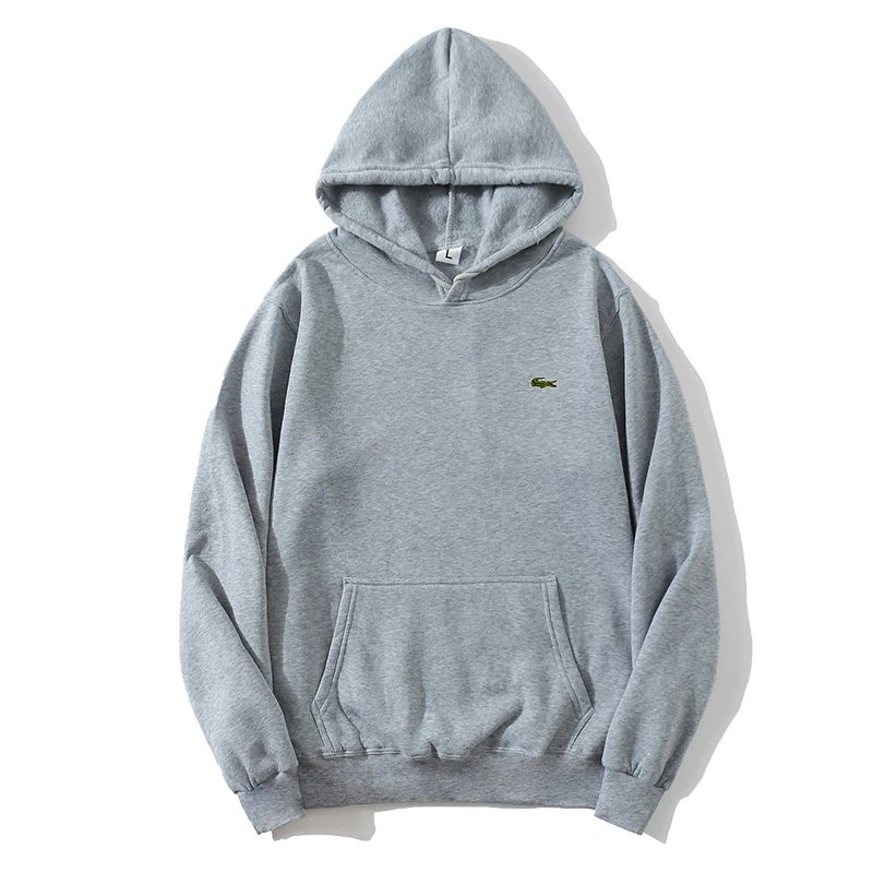 Lacoste Hoodie Autumn and Winter Leisure Fashion Hooded Sweatshirt（P-0049）