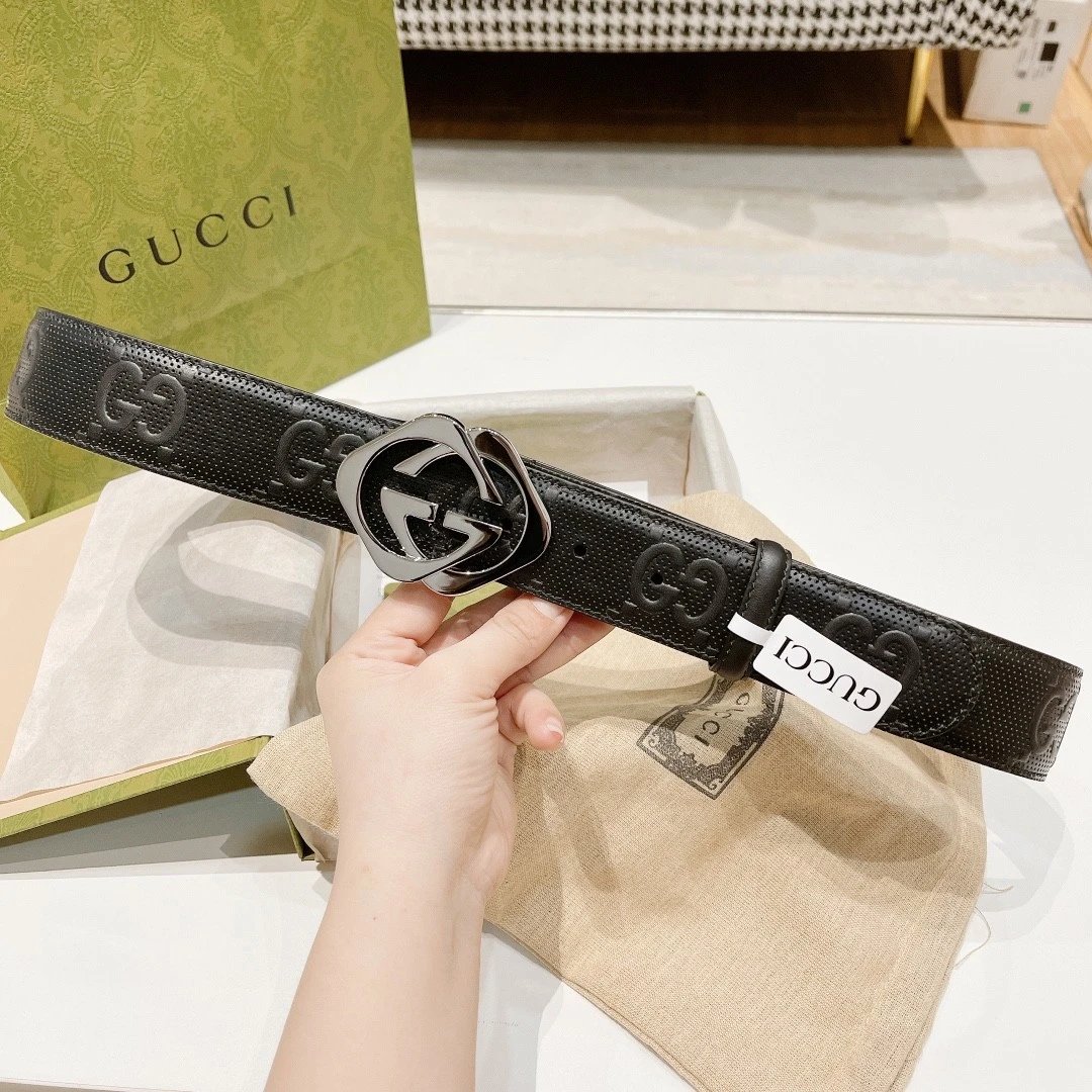 Gucci Belt Top version 4.0cm Men's and Women's Classic Belt Casual Fashion Belt Imported from Italy Cowhide Leather Pairs g Belt Ancient Home g Jiaguqi Guqi Pant Belt Man's Belt Pants Belt Men's Leather Belt Buckle Light Luxury Business Youth Leisure Birt