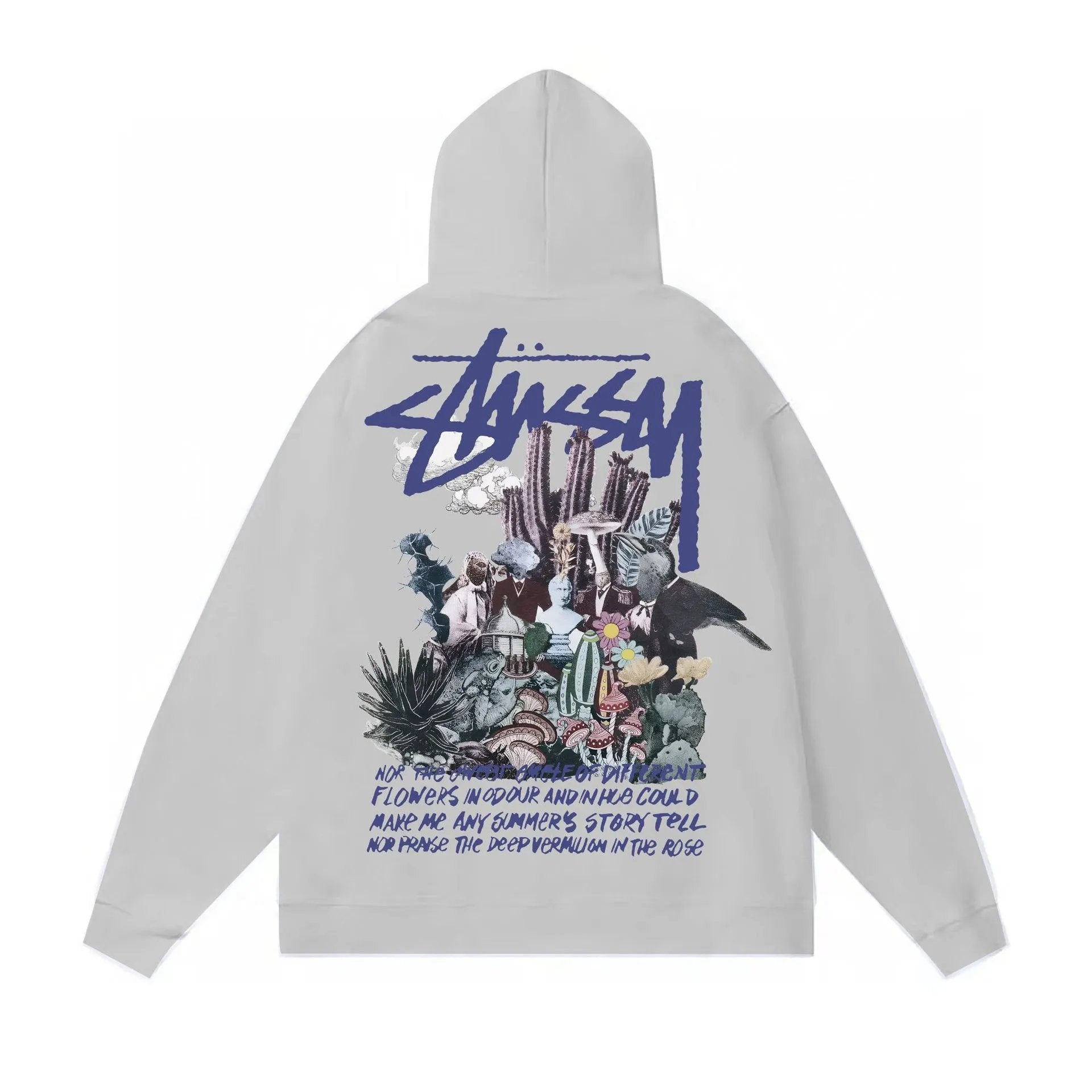 Stussy Hoodie Original Label Delivery2023New Classic Printing Black8Sweater STU World Tour tu Western Youth Pullover