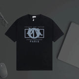 Dior T-shirt Chest Brand Letter Print logo round Neck Short Sleeve25ss New pure cotton T Unisex T-Shirt OS Drop Shoulder Loose Fit Base Shirt Top T-Shirt Short Sleeve