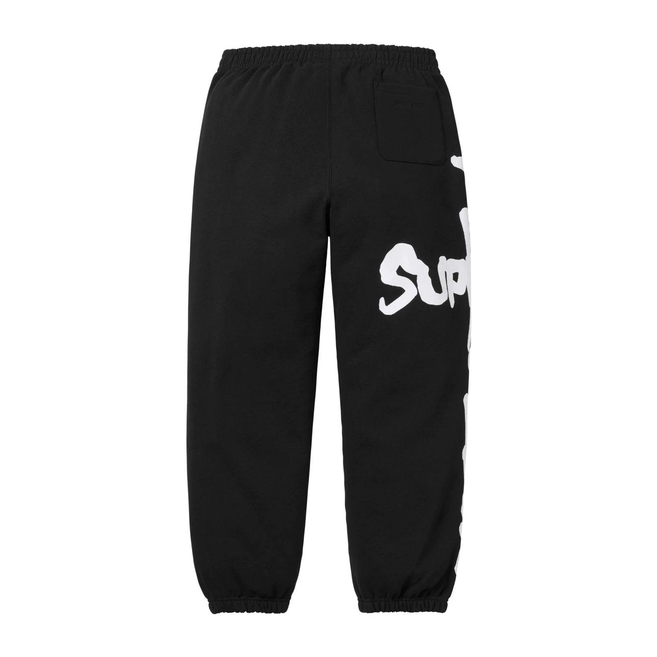 Supreme Sweatpants Top Version Counter Same Style Pure Cotton Spring and Autumn Pants Men's Casual Sweatpants Loose Track Pants Fashionable Trousers