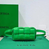 Bottega Veneta Women's Bag Top version 【Level Surrogate Shopping】New Men's Waist Bag Chest Bag Small Bag Mobile Phone Bag thebeltcassette Small Square Bag Plaid Waist Bag Chest Bag Rubik's Cube Bag8Plaid Waist Bag Men's and Women's Bags Crossbody Bag Oil