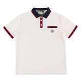 Gucci T-shirt Chest Pocket Letters logo Embroidery POLO Shirt Lapel Short Sleeve25ss New Unisex Summer Short Sleeve OS Loose T Business Half Sleeve Shirt Plus Size T-Shirt