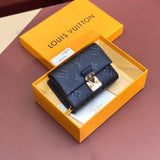 Louis Vuitton LV Wallets/Clutches Top version 【**Original Leather】M81071Beige Top Layer Full Leather Wallet Series Métis Short Wallet Men's and Women's Wallet Long Wallet Wallet Clutch Mobile Phone Bag M61248M64551