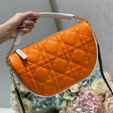 Dior Women's Bag Top version Popular VIBE2022Early Spring Modern Model Style Underarm Bag Shoulder Bag Messenger Bag Handbag Women's Bag