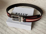 Bally Belt Top version Original Single Belt Counter New Men's Double-Sided Casual Business Belt Wide3.4cm Double-Sided Head Layer Cowhide Belt First Layer Cow Leather Belt Men and Women Business Casual Belt Belt Men's Leather Belt