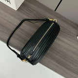 LOEWE Women's Bag Top version 【Original Quality】2024New Product BraceletPouch Pleated Tote Bracelet Bag Women's Bag Handbag Underarm Bag Clutch Shoulder Bag Pleated Napa Cowhide round Bag Luo Jia New Pen Holder Bag Chain Small Bag Shoulder Messenger Bag52