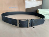 Burberry Belt Top version 【Original Custom】Original New Men's Leather Belt Width3.5cm Double-Sided Imported First Layer Calfskin Full Grain Leather Genuine Goods Quality Original Letter Rotating Buckle Counter Full Set Gift Box Packaging B Home Belt Zegna