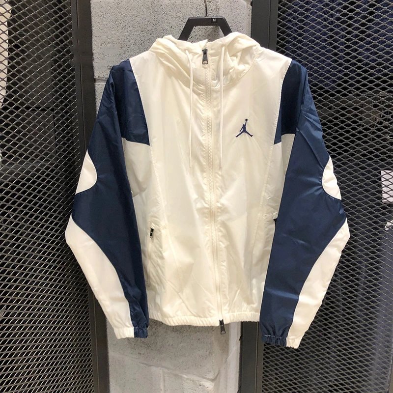 Nike Jackets 春秋款梭织撞色夹克冲锋衣外套防风衣男女DA9833