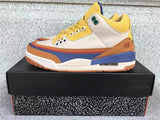 Air Jordan 3 shoes All-Match Fashion Men's Casual Sports Shoes--