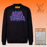 Louis Vuitton LV Hoodie Large back logo Runway Style Crewneck Sweatshirt Long Sleeve Base Shirt Jacket Top Fashion Unisex Versatile Autumn Winter New Sports Casual OS Loose fit
