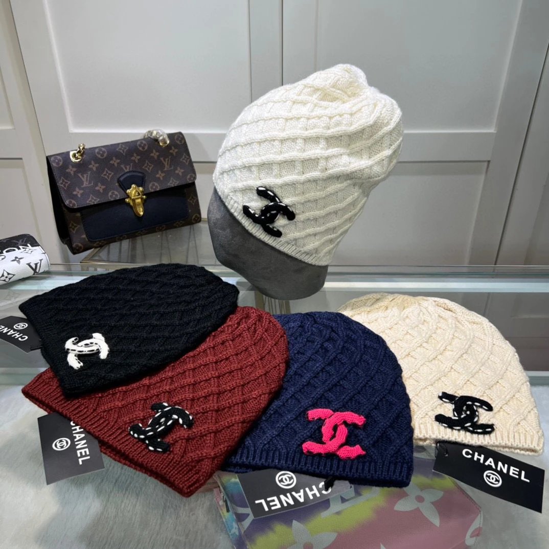 Chanel Hat Casual Knitted Hat High Quality Fashion Fashion Brand