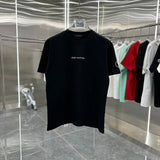 Louis Vuitton LV T-shirt 3D Thick Plate logo round Neck Short Sleeve25ss New Pure Cotton Unisex Style T Casual T-Shirt Base Layer Shirt OS Loose design