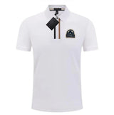 Louis Vuitton LV T-shirt Chest Letter Pattern Print logoPOLO Short Sleeve Turn-down Collar Shirt Unisex Summer Loose Fit T Business Commuter Short Sleeve Shirt Plus Size