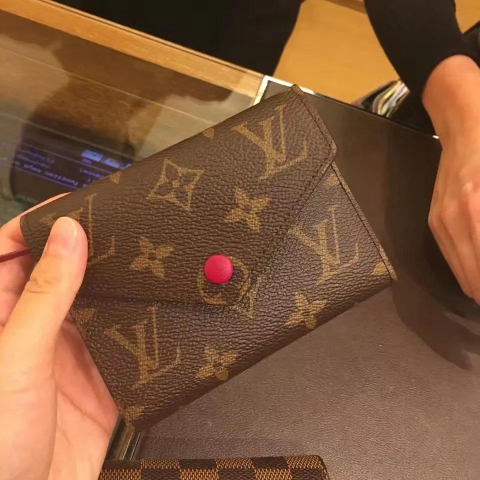 Louis Vuitton LV Bag Women Bag Wallet Wallet Card Holder Classic Presbyopic Doudou Bag Coin Purse M62361