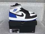 Air Jordan 1 Mid shoes New All-Match Trendy Men's Casual Sports Shoes