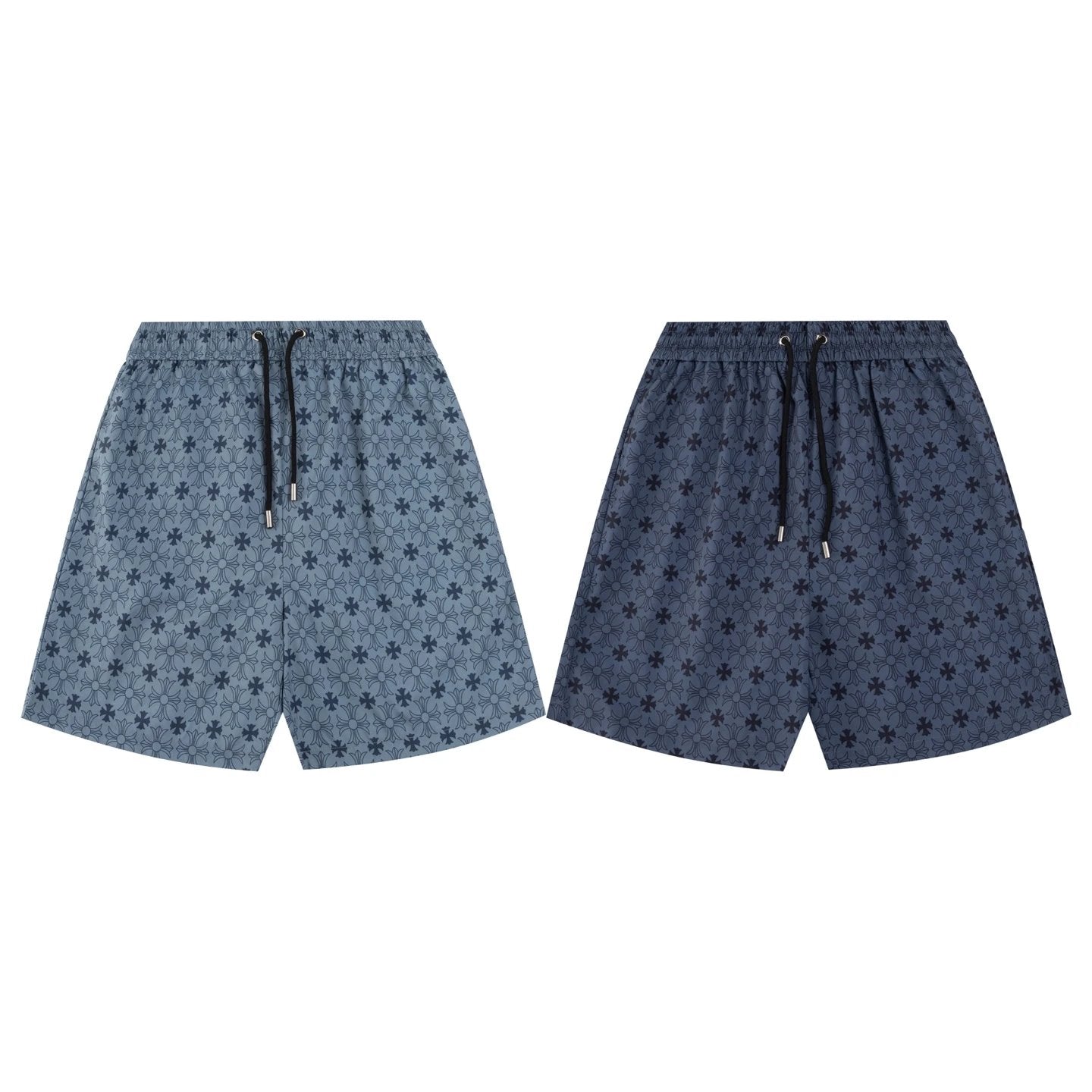 Chrome Hearts Shorts Allover Jacquard logo Five-point Shorts25ss New Drawstring Casual5Two-Piece Casual Sweatpants Summer Pants Unisex Pure Cotton Sweatpants