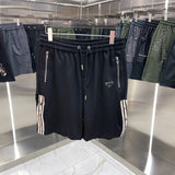 PRADA Shorts Front Triangle Label Patch logo Five-point Shorts25ss New Drawstring Casual Pants for Men and Women, Summer Style5Two-in-One Casual Sweatpants Pure Cotton Joggers