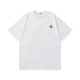 Dior T-shirt Bee Embroidery logo round Neck Short Sleeve25ss New Pure Cotton Unisex Style T T-shirt OS Loose Fit Base Shirt Short Sleeve T-Shirt Top
