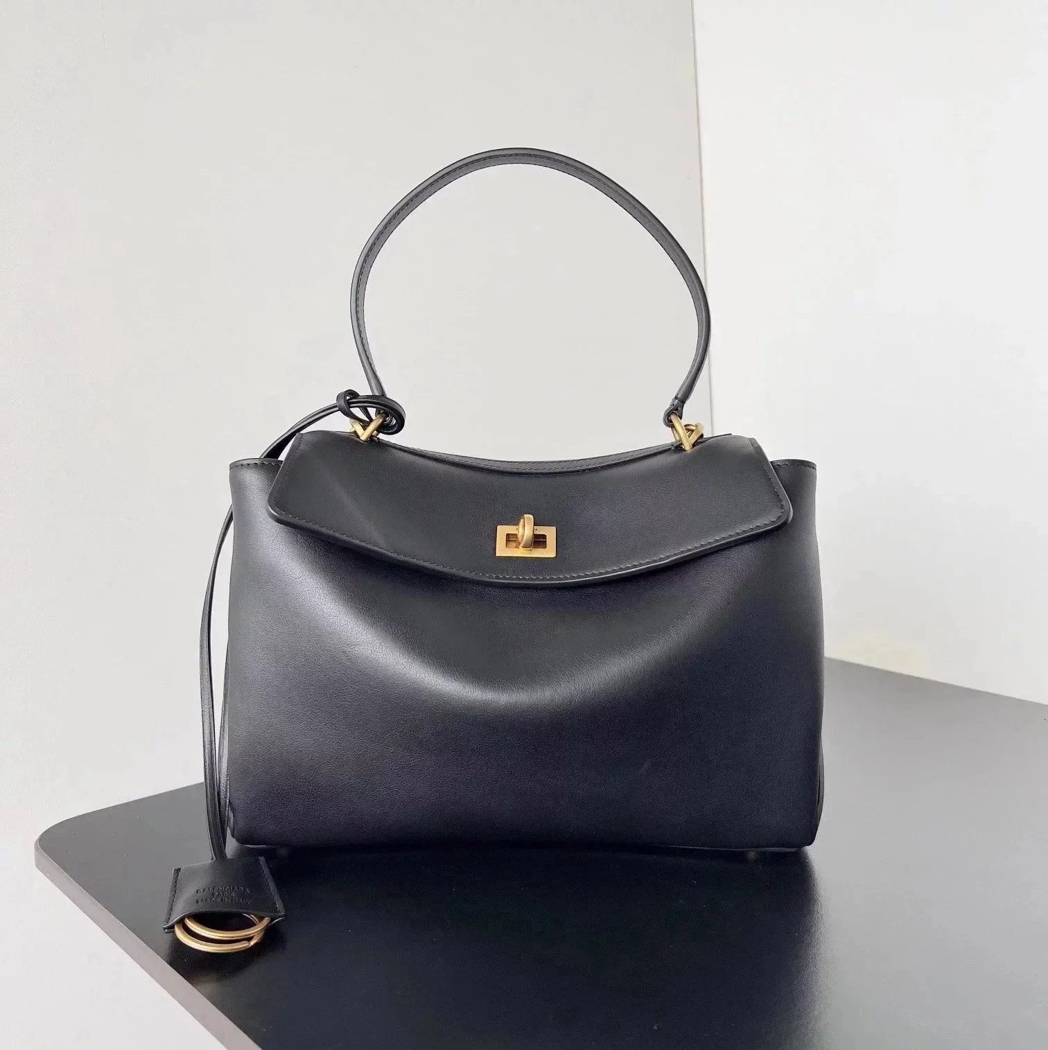 Balenciaga Bag Top version 【Top Configuration of the Highest Version】24New Hot Sale Rodeo Handbag Tote Bag Shopping Bag Men's Tote Big Bag Handbag Women's Handbag Portable Large Capacity Totes Rodeo Medium Large and Small Sizes Handbag