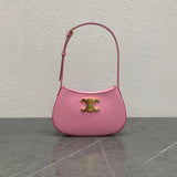 Celine women's bag Top version 【Original Genuine Goods Leather】New2024New Year Limited New TILLY Handbag Arc De Triomphe hobo Underarm bag Tilly Underarm Bag Backpack Shoulder Bag115703