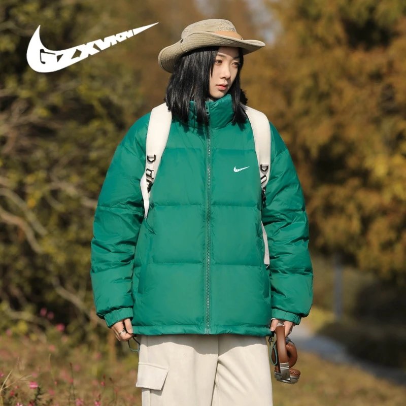 Nike Jackets 2024Winter down Jacket Sports Travel Mountaineering Warm Couple Coat Women