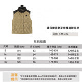 Gucci Down Jacket Full Printed Jacquard Presbyopic Stitching down Vest for Men and Women