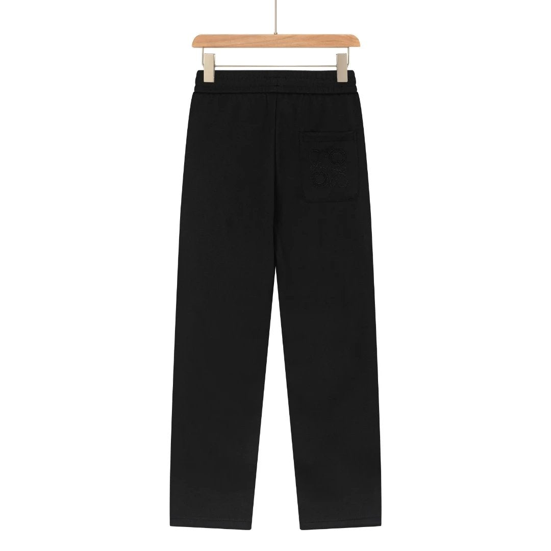 LOEWE Sweatpants Front Letter Embroidery logo Straight-leg Sweatpants Unisex25ss Spring Summer New Versatile Plus Size Sports Casual Loose Fit Pants